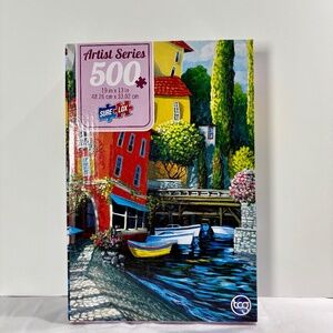 🧩 TCG Sure Lox Artist Series Lakeside Retreat 500-Piece Puzzle | New & Sealed